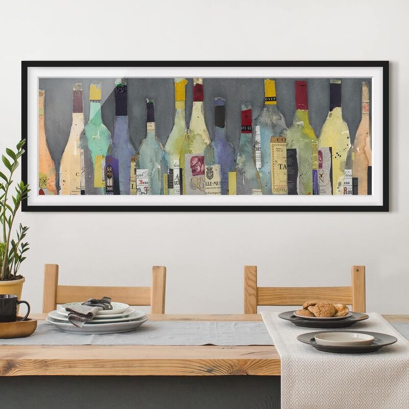 

Póster enmarcado - Stappata - Spirits Dimensión LxA: 40cm x 100cm, Marco: Negro