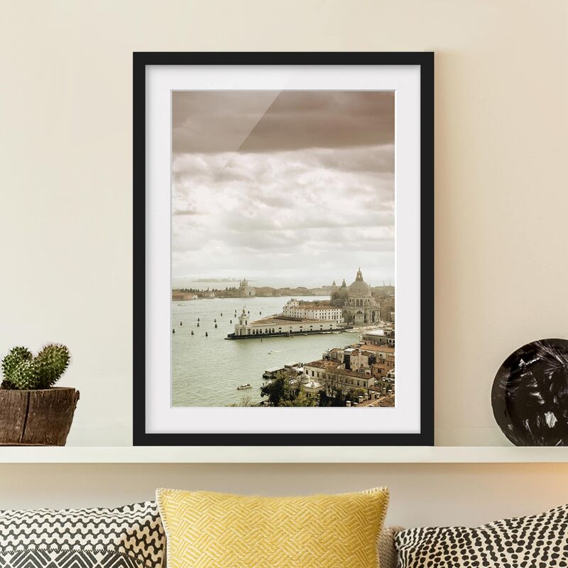 

Póster enmarcado - Venice Lagoon Dimensión LxA: 70cm x 50cm, Marco: Negro