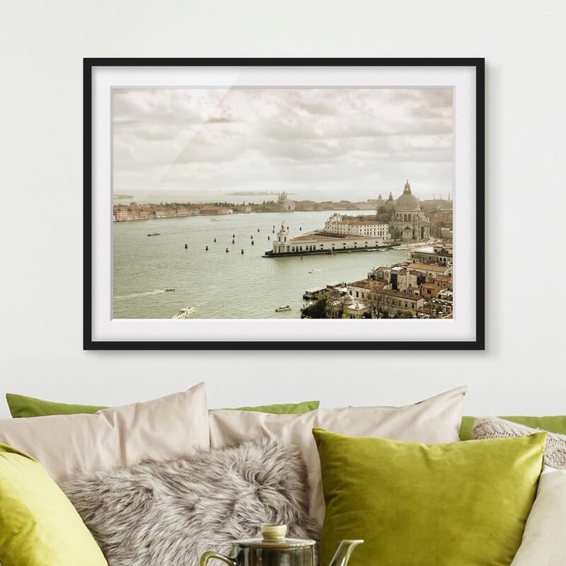 

Póster enmarcado - Venice Lagoon Dimensión LxA: 40cm x 55cm, Marco: Negro