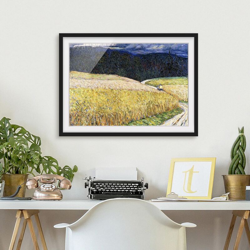 

Póster enmarcado - Wassily Kandinsky - Thunderstorm Mood Dimensión LxA: 40cm x 55cm, Marco: Negro