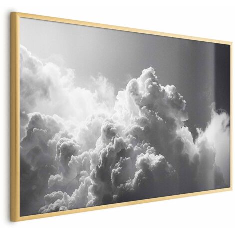 Poster - Fenomeno straordinario: il sole che illumina le nuvole scure