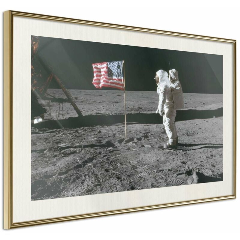

Rtgs - Póster - Flag on the Moon Medidas 45X30