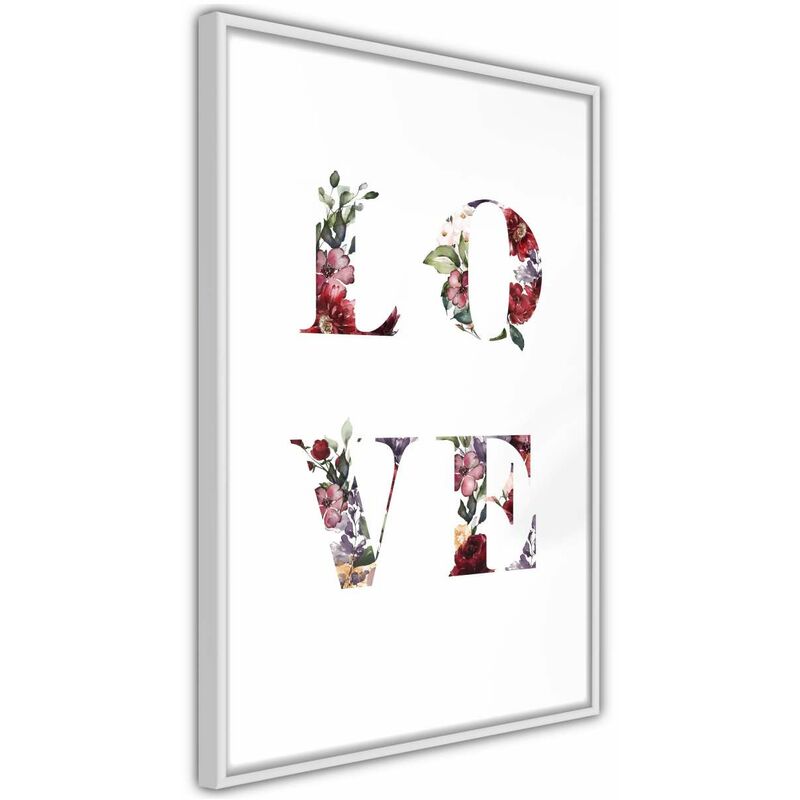 

Rtgs - Póster - Floral Love Medidas 20X30