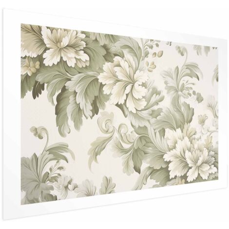 Póster - Flores vintage en colores brillantes