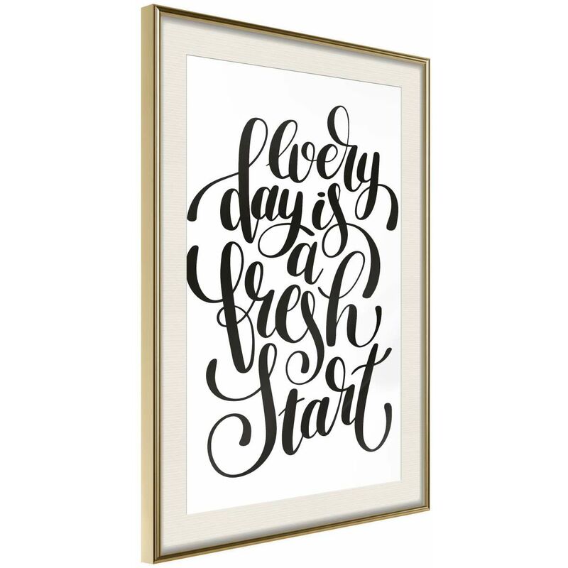 

Póster - Fresh Start Medidas 40X60