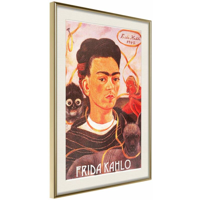 

Rtgs - Póster - Frida Khalo  Self-Portrait Medidas 40X60