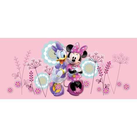 Poster géant Intissé - Disney Minnie Mouse - 202 cm x 90 cm - Multicolor