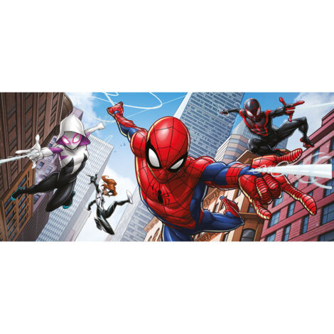 Poster géant - Marvel Avengers Spiderman Miles Morales  202 cm x 90 cm