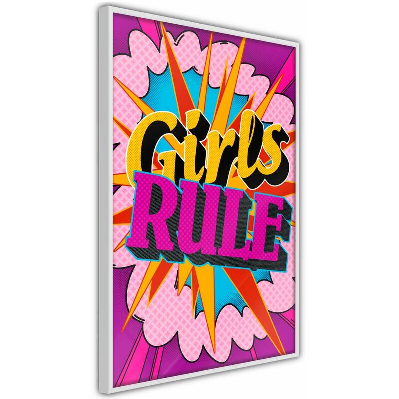 

Rtgs - Póster - Girls Rule (Colour) Medidas 30X45