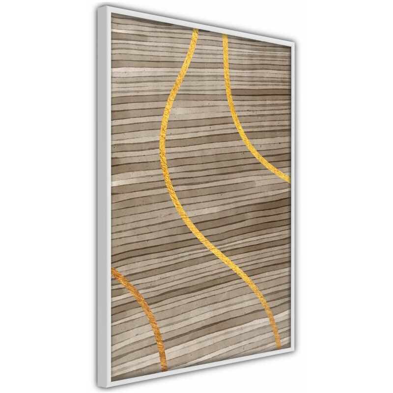 

Rtgs - Póster - Golden Stripes Medidas 30X45