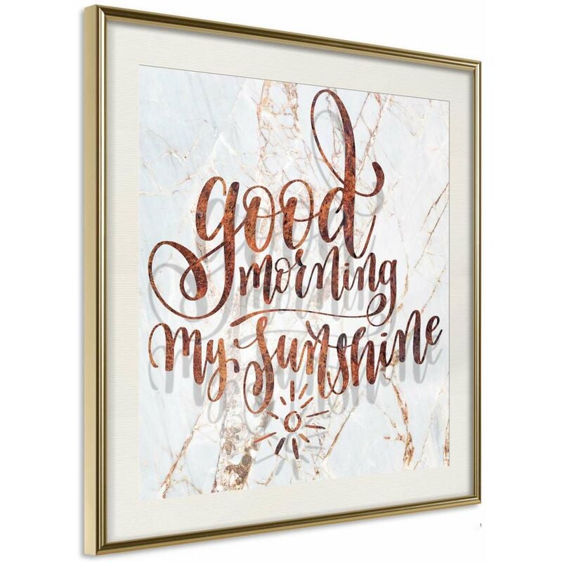 

Rtgs - Póster - Good Morning (Square) Medidas 20X20