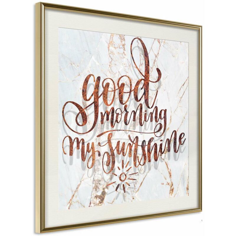 

Rtgs - Póster - Good Morning (Square) Medidas 20X20
