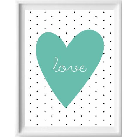 POSTER, GRAFICA, CITAZIONI PER BAMBINI CON CORNICE