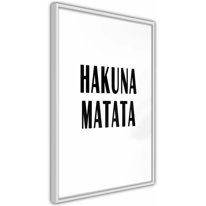 

Rtgs - Póster - Hakuna Matata Medidas 40X60