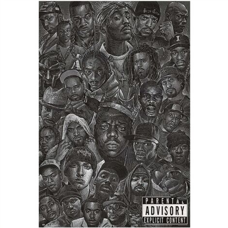 Poster Hip-Hop-All-Stars