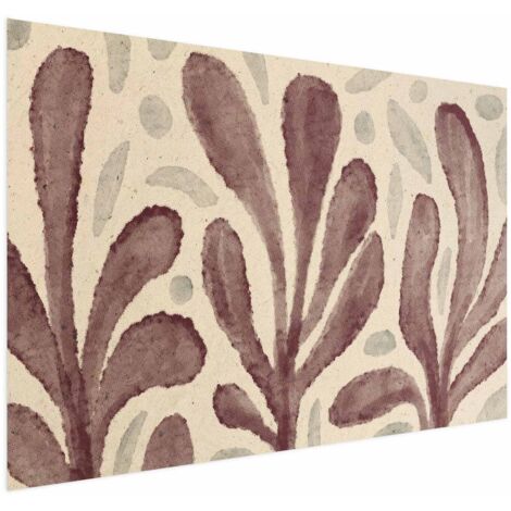 Póster - Hojas y manchas - grandes formas temblorosas inspiradas en Matisse