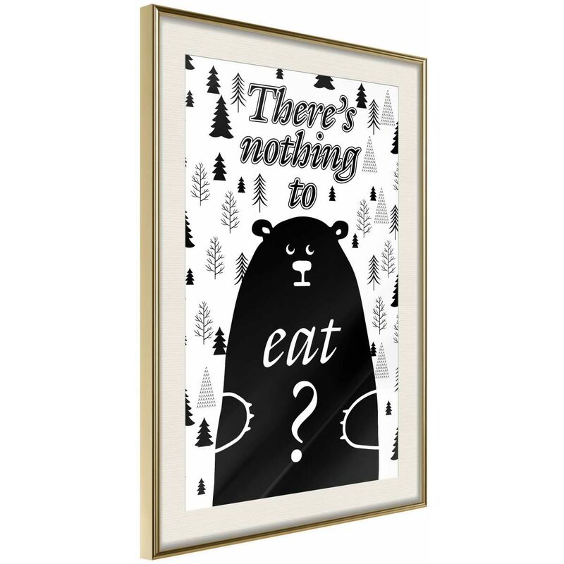 

Póster - Hungy Bear Medidas 20X30