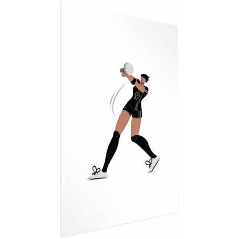 Poster – Illustration – Volleyballspieler