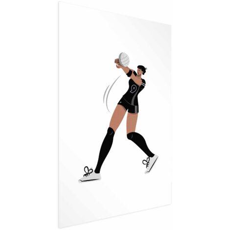Poster – Illustration – Volleyballspieler