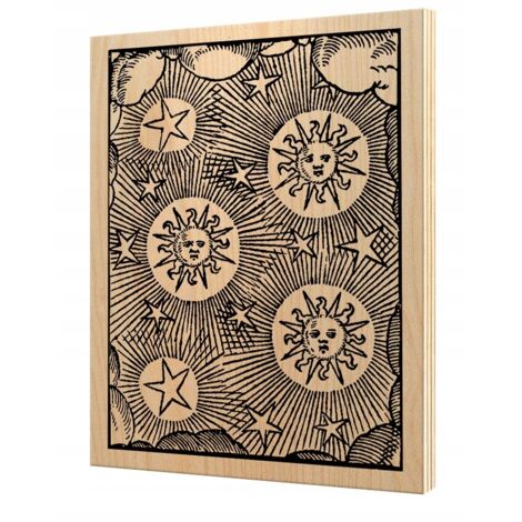 Poster in legno Immagine su compensato 28x39cm SP798