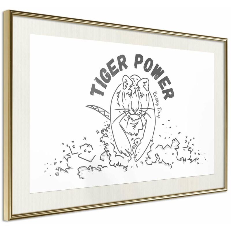 

Rtgs - Póster - Inner Tiger Medidas 90X60