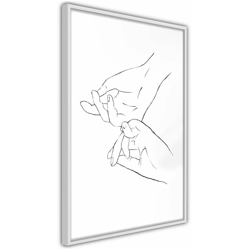 

Póster - Joined Hands (White) Medidas 20X30