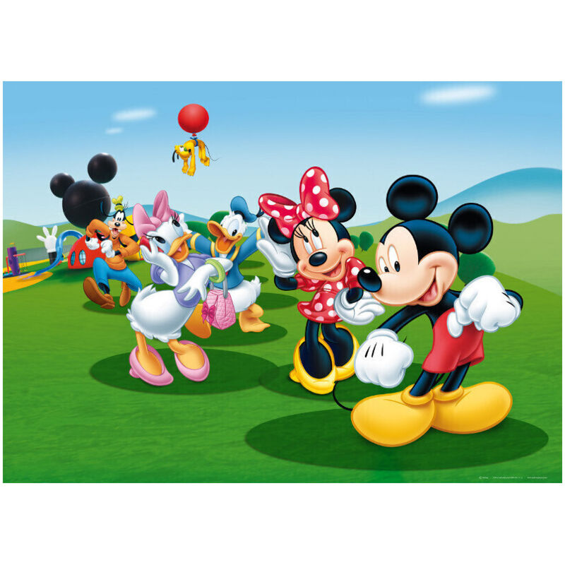 Poster La Maison de Mickey Disney 156X112 cm