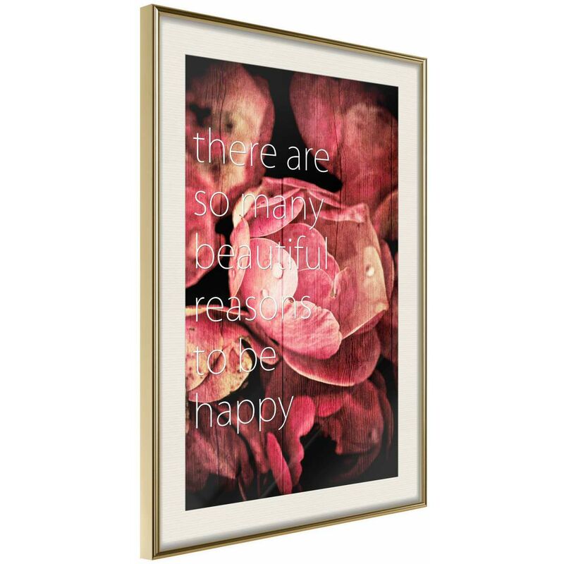 

Rtgs - Póster - Many Reasons to Be Happy Medidas 40X60