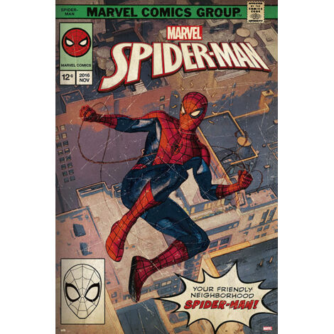 Poster marvel spider-man comic-cover