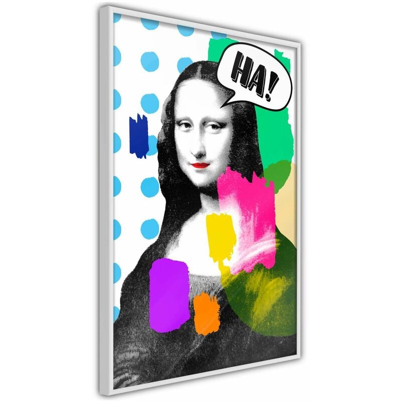 

Rtgs - Póster - Mona Lisa's Laughter Medidas 20X30