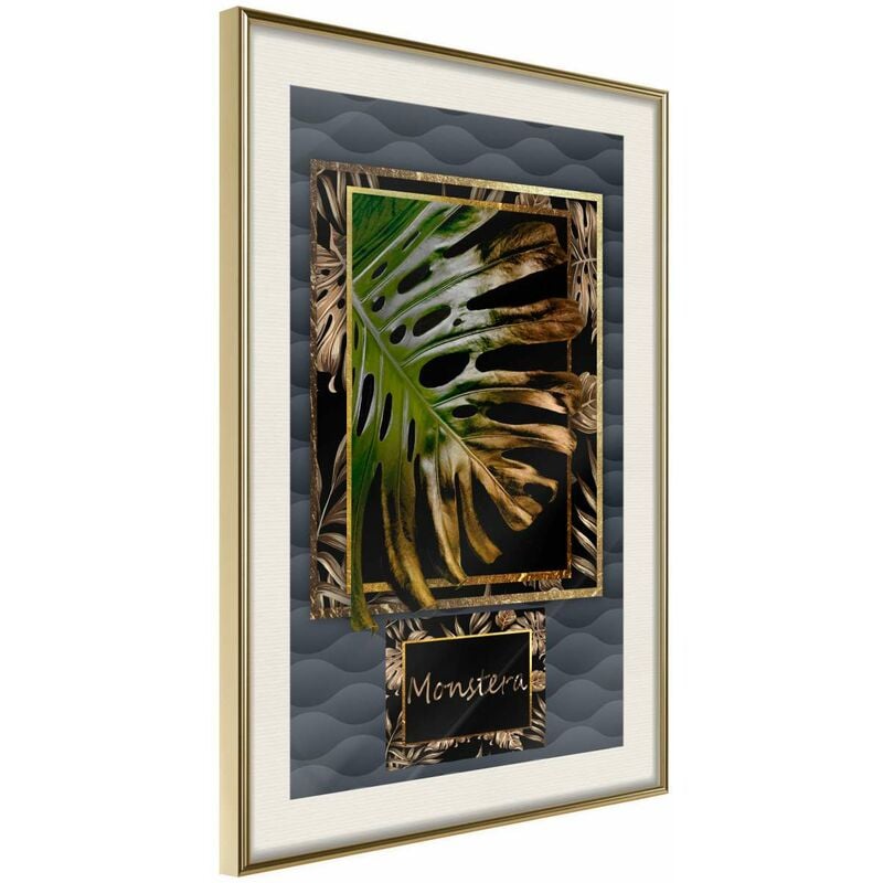 

Rtgs - Póster - Monstera in the Frame Medidas 30X45