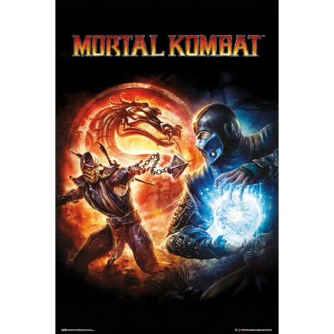 Poster mortal kombat 9 Videospiel