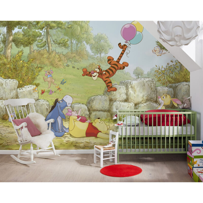 Papier peint Winnie l'Ourson Ballon Disney 368X254 cm