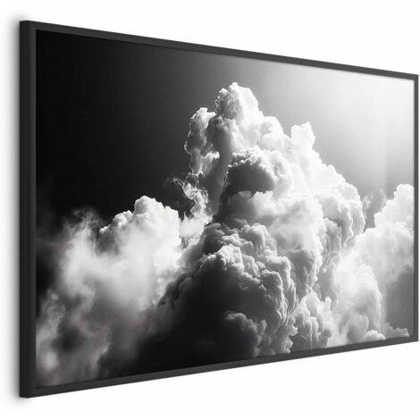 Póster - Nubes de ensueño: Deja que el sol ilumine tu día - Un festín visual