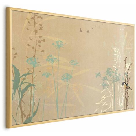 Póster - Pájaro en el prado