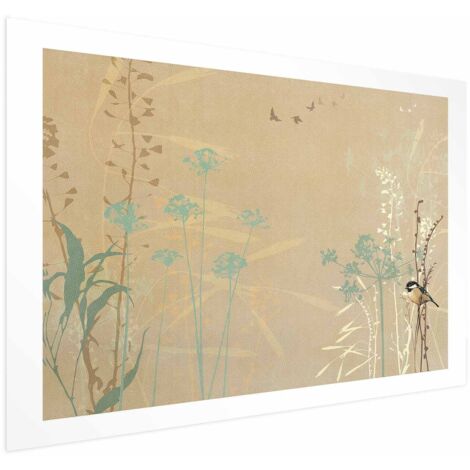 Póster - Pájaro en el prado