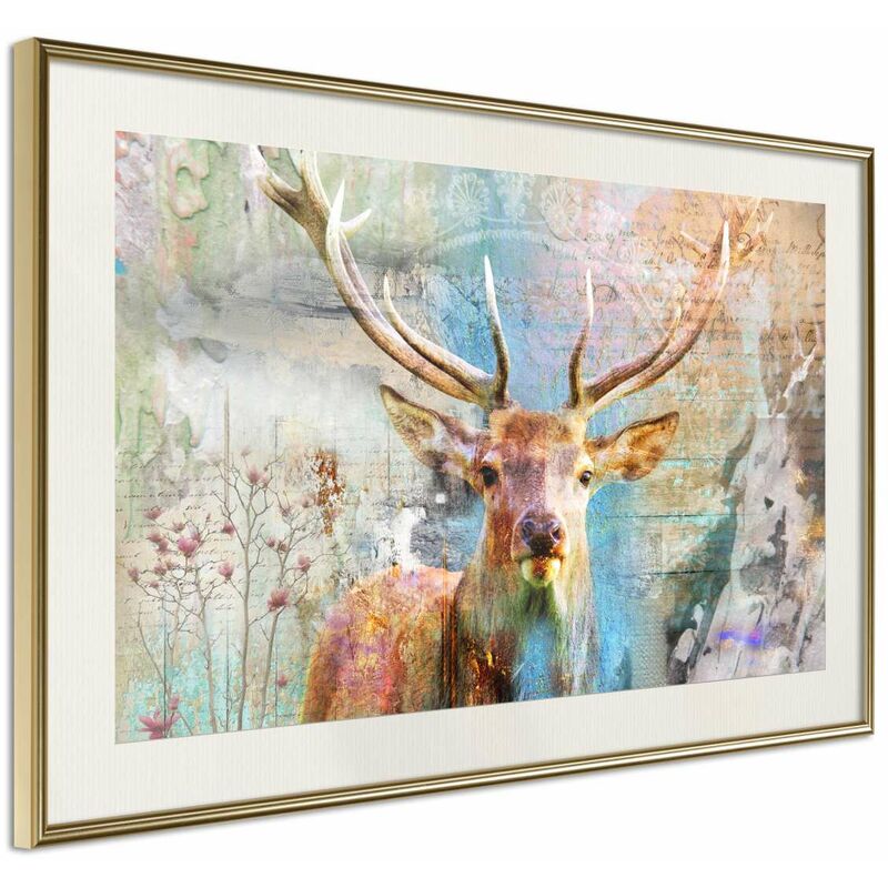 

Rtgs - Póster - Pastel Deer Medidas 30X20