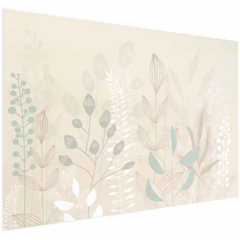 Poster - Pastellbeige Lichtung