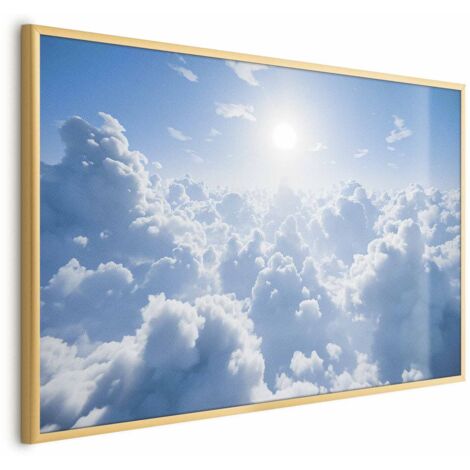 Póster - Paz Celestial: Cálidos Rayos de Sol