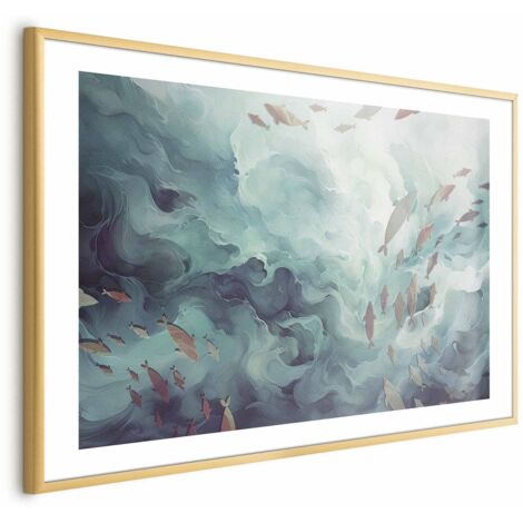 Póster - Peces en el océano