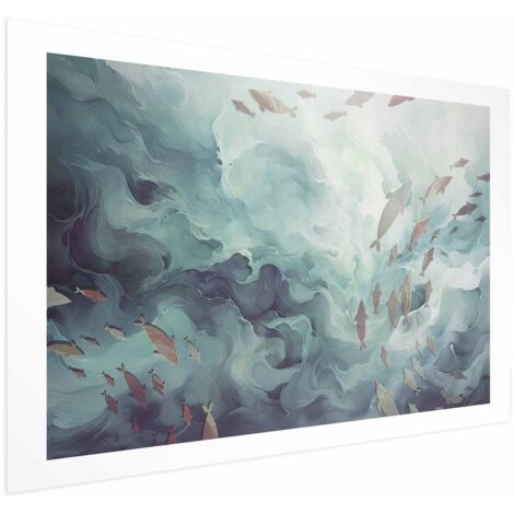 Póster - Peces en el océano