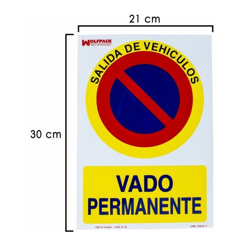 Image of Poster Ford permanente 30x21 cm.