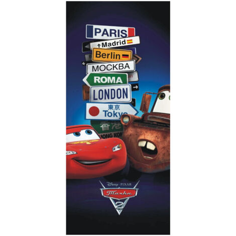 Poster porte Movies Cars Disney intisse 90X202 CM