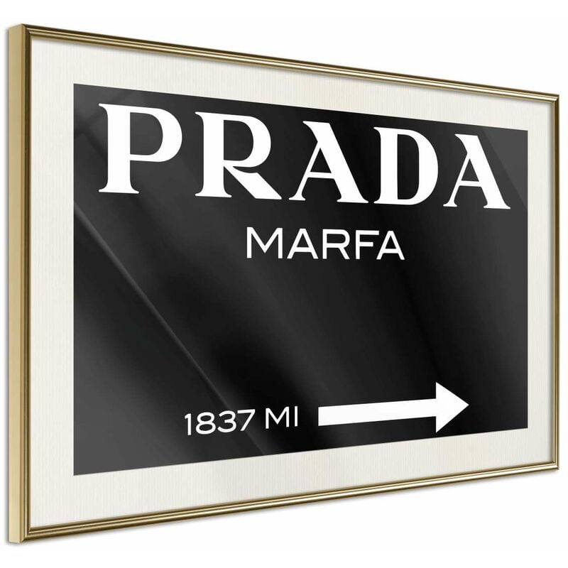 

Rtgs - Póster - Prada (Black) Medidas 90X60