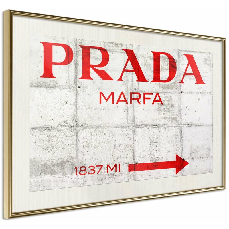 

Rtgs - Póster - Prada (Red) Medidas 90X60