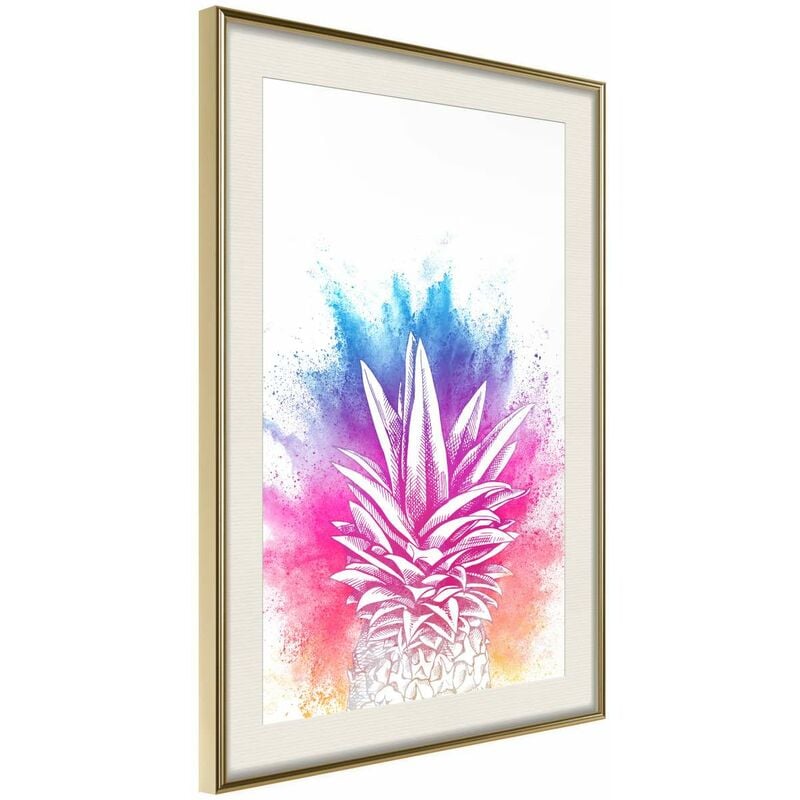 

Rtgs - Póster - Rainbow Pineapple Crown Medidas 40X60