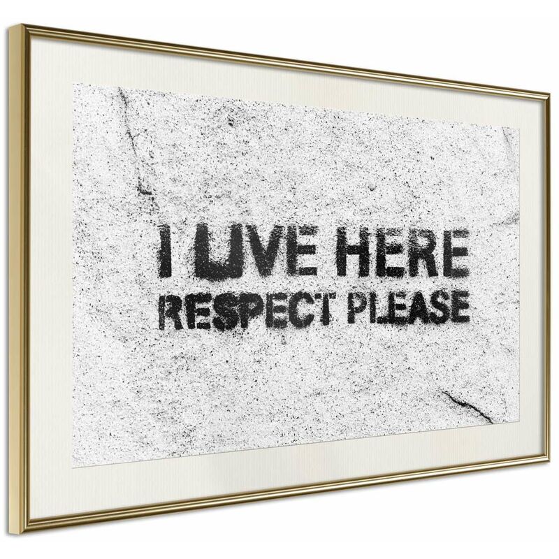 

Póster - Respect Medidas 90X60