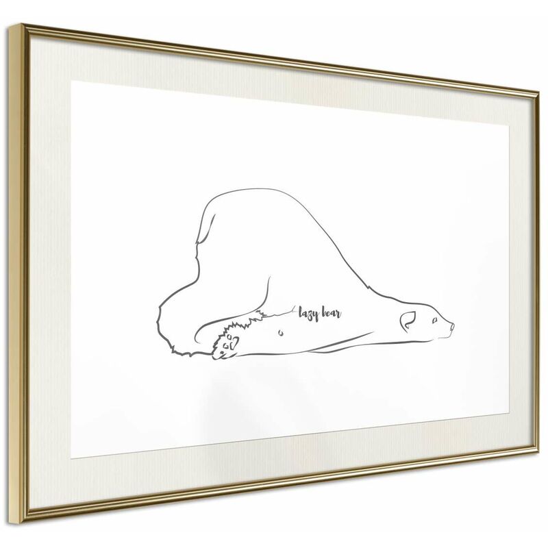 

Rtgs - Póster - Resting Polar Bear Medidas 30X20