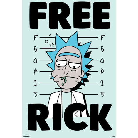 Poster rick et morty gratuit rick