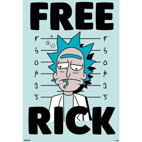 Poster rick und morty frei rick